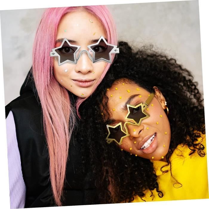 2 Paires Lunettes Lunettes De Soleil Pour Enfants Costume Lunettes Etoiles Decor Luau Partie Lunettes De Soleil De Mariage Co q4555 Comme Montre Achat Vente lunettes de soleil Neuf Cdiscount