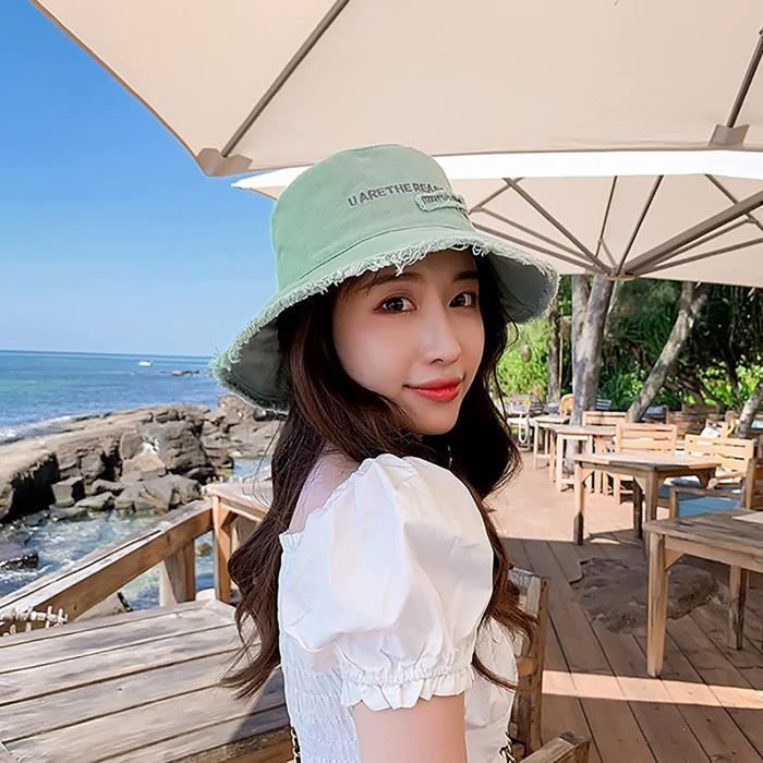 Chapeau de sales paille femme plage