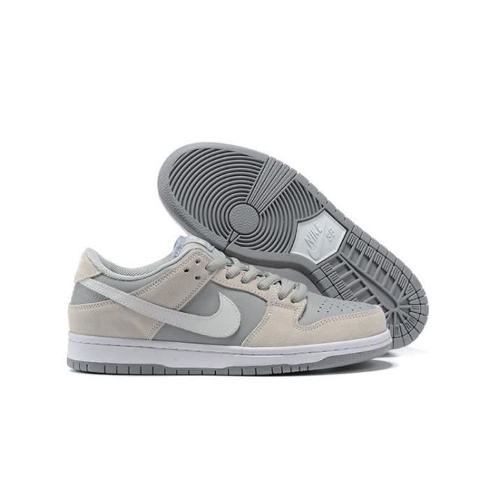 Baskets NIKE Dunk SB Low Homme Femme gris AUTREMENT