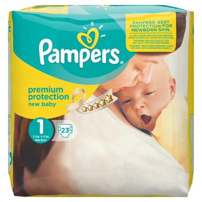 Pampers New Baby Taille 1 Couche