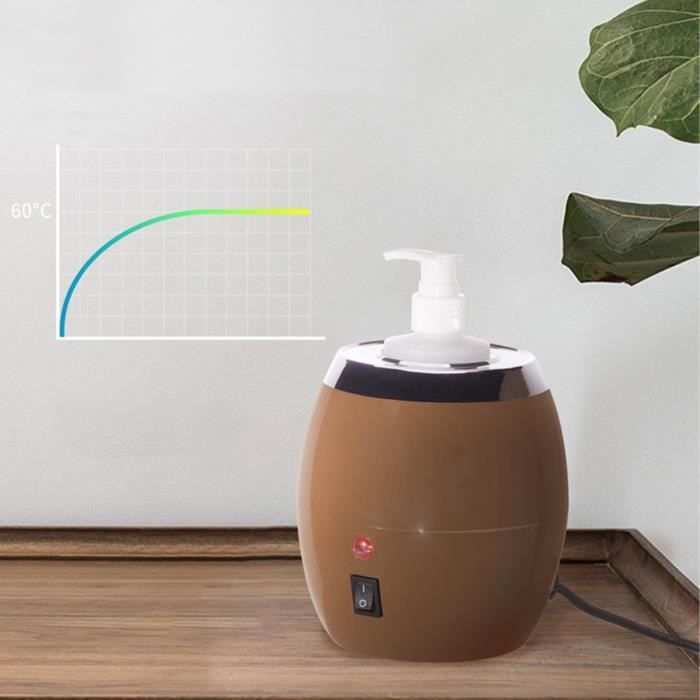Carafe En Verre Pour Chauffe-Huile Massage - Bouchon Liège - Lavable Lave-Vaisselle - Compatible MASSAGE-EXPERT