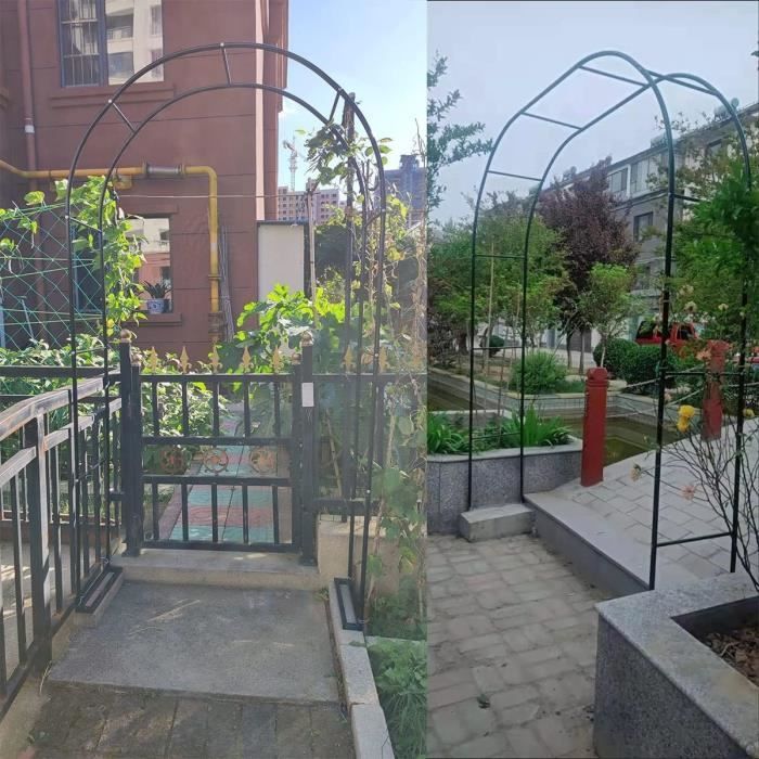 Arche Jardin En Fer Tuteur Colonne De Arc Tonnelle Résistant Aux — free download