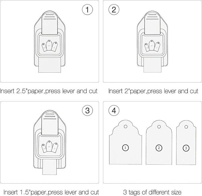 HDGSAFD Lot De 5 Perforatrices Créatives à Motifs Pour Enfants, Outils De Gaufrage, Accessoires Bricolage Et Scrapbooking