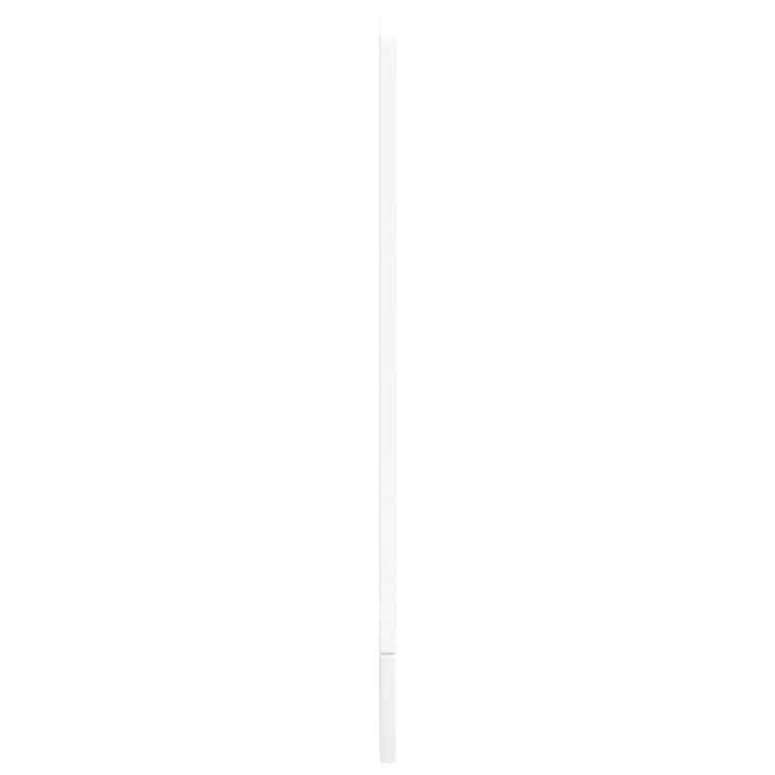 VidaXL Panneau Lave-Vaisselle Kalmar Blanc 60x1,5x67 Cm - Façade Avant Protection Meuble Cuisine