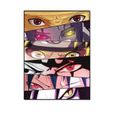 Affiche de personnage de dessin animé Naruto, Luffy Dragon Ball, murale, décoration de salon, sans cadre-50X75cm-0