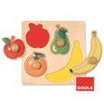 Puzzle Fruits - GOULA - Gros boutons facile à manipuler - Mixte - A partir de 12 mois-0