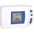 Thermostat électronique digital hebdomadaire - VOLTMAN - Simple à installer - Blanc-0