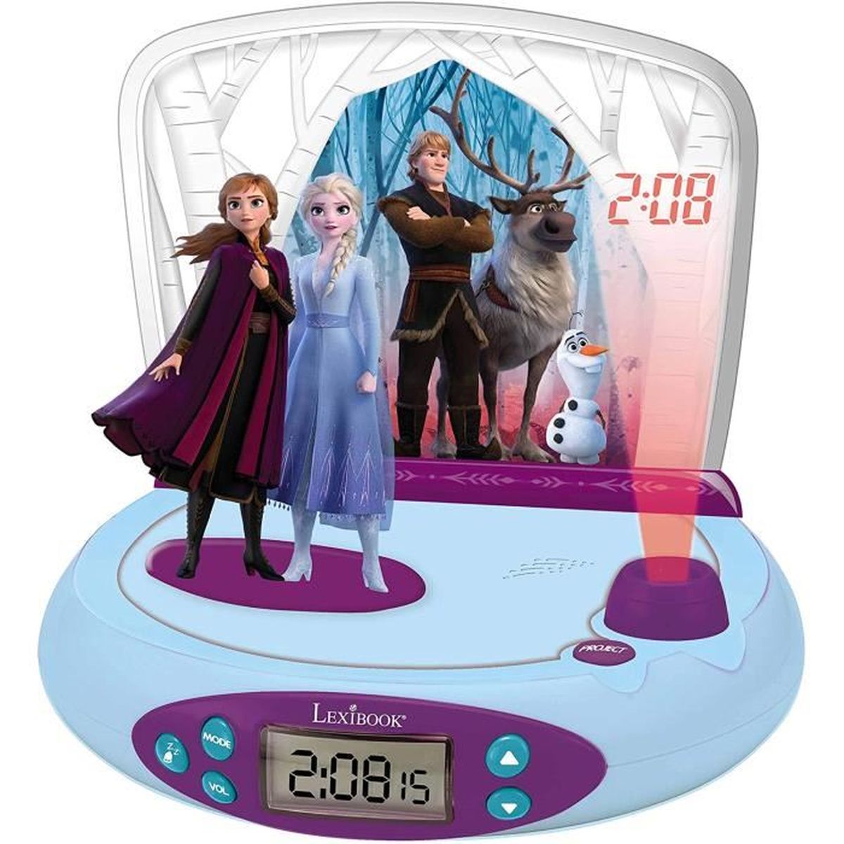Lexibook Disney Frozen La Reine des Neiges 2 Elsa & Anna, Réveil