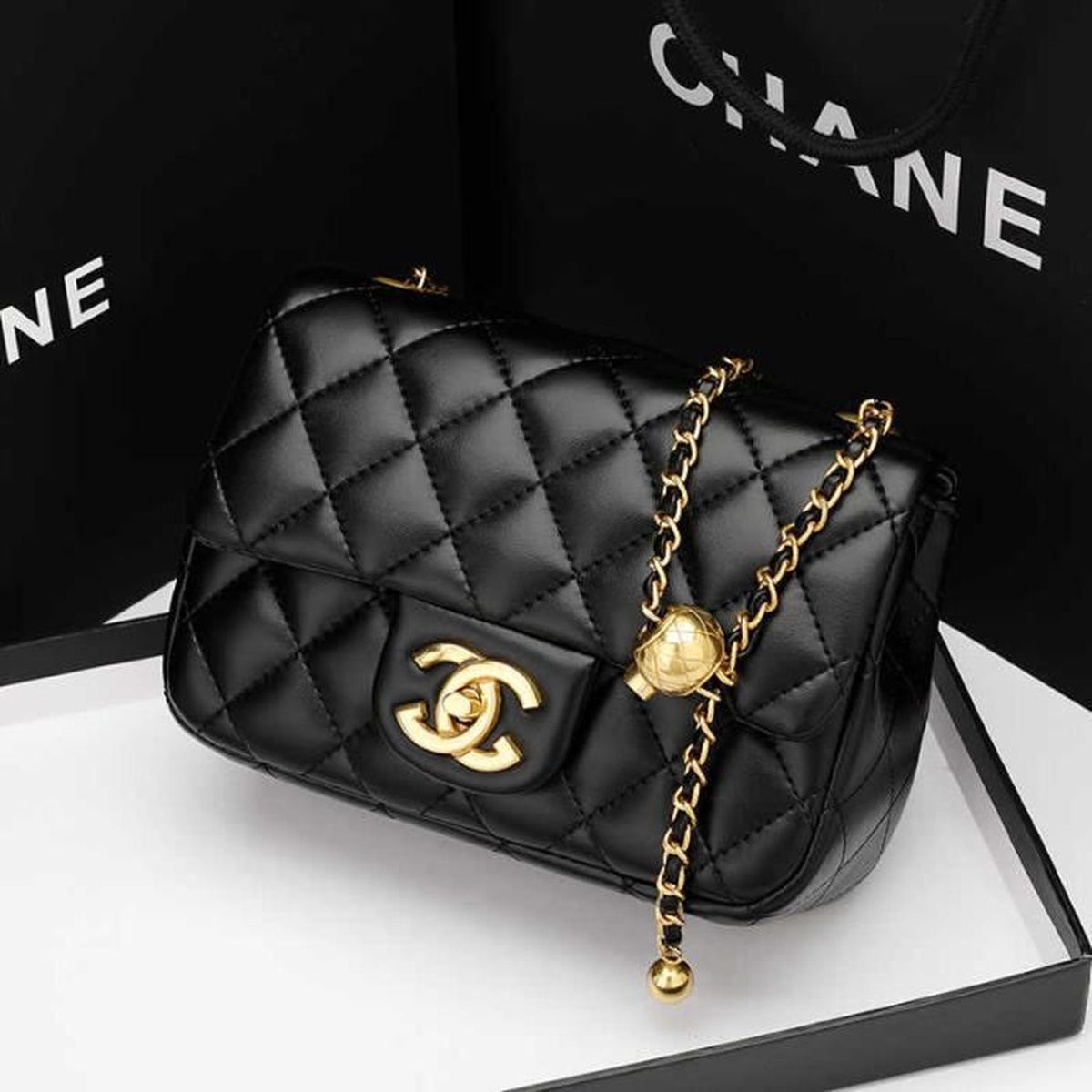MINI Chanel Pochette Classique pour Femme Sac a Main de Marqu 2021 Nouveau  Sac Bandoulière Pas Cher Noir - Cdiscount Librairie