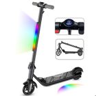 ELSCOOT Trottinette électrique Enfants F602 - Pliable - Vitesse 12km/h - Autonomie 5-7km - Écran LED - Lumière Avant - Cadeau idéal - Noir