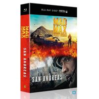 Blu-Ray Coffret San Andreas ; mad Max fury road
