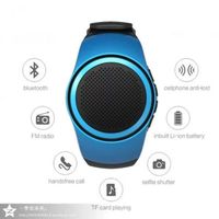 Montre Portable Mini Watch Bluetooth 2.1 + EDR Sport Haut-parleur TF Carte FM Radio Audio Haut-parl...