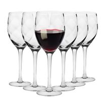 KROSNO Romance Petite Verre à Vin Rouge | Lot de 6 | 320 ML | Fait main | Parfait la Maison, Les Restaurants Les Fêtes