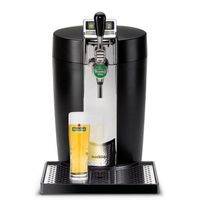 KRUPS Beertender® Tireuse à bière, Compatible fûts 5 L, Température parfaite, Bière pression fraîche et mousseuse VB700800