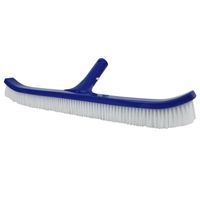 Tête de brosse paroi 45 cm bleu pour piscine adaptable sur manche standard ou télescopique - Linxor