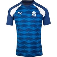 Maillot Om Marseille Avant Match Bleu 2023-2024 Adulte