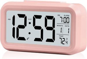 MÉCANISME D'HORLOGE Réveil numérique, petite horloge de table alimenté