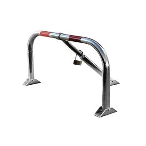 Barre Anti-Stationnement Pliable – Carrée – Avec Cadenas – StickersLab