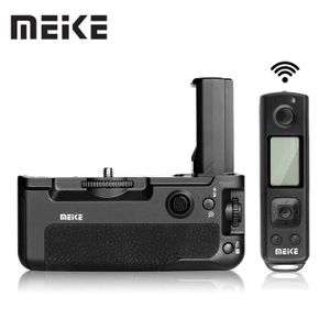 BATTERIE APPAREIL PHOTO Meike MK-A9 Pro Vertical Batterie Grip avec Téléco