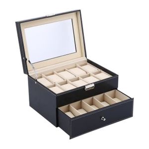 Coffret Rangement Montre Homme Achat Vente Pas Cher