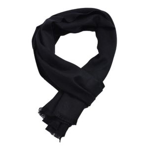 Echarpe homme noire clearance