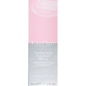 T Leclerc Fond De Teint Liquide Hydratant Beige Abricot 30 Ml