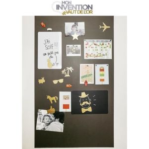 Tableau adhésif magnétique 100x60 cm + accessoires KIT ® FERFLEX