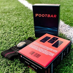 BRACELET D'ACTIVITÉ Capteur d'activité pour le Football - Footbar Meteor - Tracker connecté pour IOS et Android.