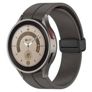 BRACELET MONTRE CONNEC. compatible Galaxy Watch 5, [No Gap] Bracelet de Re