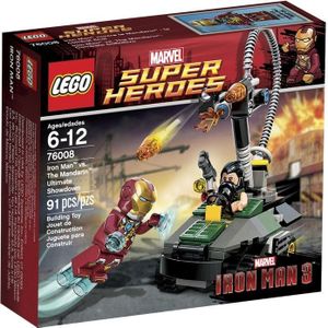 ASSEMBLAGE CONSTRUCTION LEGO - Iron Man Contre le Mandarin - Super Heroes 