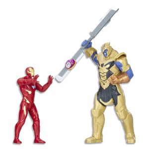 FIGURINE - PERSONNAGE Figurine de bataille Iron Man vs. Thanos Marvel Av