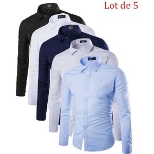 Lot Chemise Homme Sandro – Bleu – Taille L – Manches Longues – Neuf Sans étiquettes