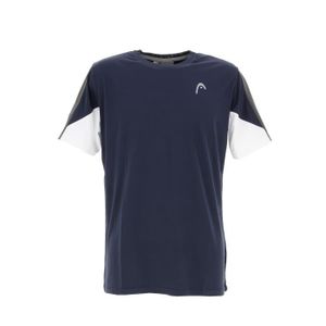 MAILLOT DE TENNIS Tee shirt de tennis - HEAD - Club 21 tech t-shirt - Bleu - Manches courtes - Adulte