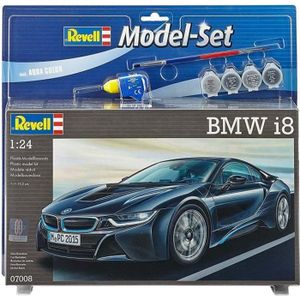 VOITURE À CONSTRUIRE REVELL Model Set BMW i8 Maquette à Construire, à C