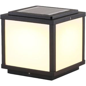 LAMPE DE JARDIN  Lampe Pilier Portail Extérieur Lampes Solaires Éta