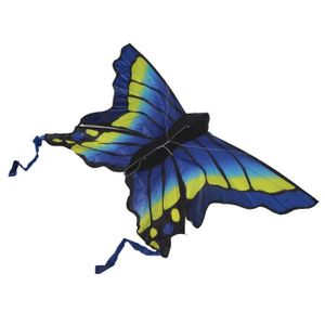 CERF-VOLANT Cerf-volant papillon bleu - SHIPENOPHY - 133x70cm - facile à voler