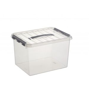 Bacs De Rangeent Avec Couvercle, 350 L (380 QT) - Boîtes De Rangeent Pliables En Plastique