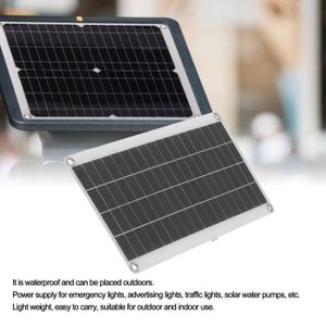 Zerone Chargeur de téléphone solaire Polysilicium de chargeur solaire  portatif de chargeur de panneau solaire d'usb de chargeur de - Cdiscount  Téléphonie