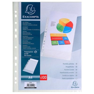 Lot De 100 Feuilles Négatifs Perforées Transparentes 60x70 Mm - Archives Photos Matin Gilet