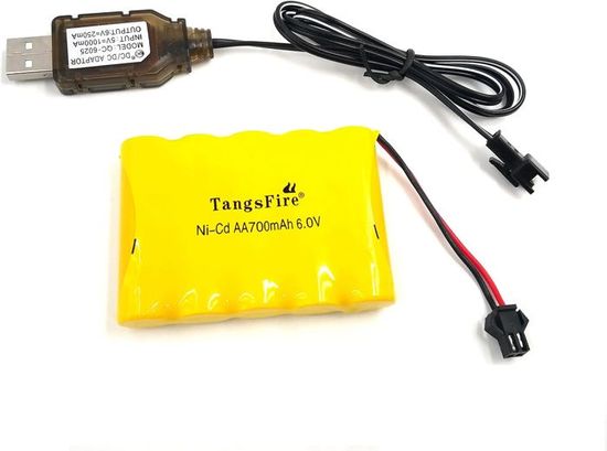 Chargeur 6V Pour Voiture électrique Enfant, Jouet à Enfourcher - LED Indicateur Rouge/vert | Protection Contre La Surcharge, Entrée 100-240V