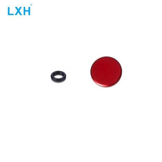 PATIKIL Boutons De Déclenchement Pour Appareil Photo – Lot De 3 (rouge, Noir, Blanc) – Filetage M3×0.5 – En Cuivre Pur – Convexes