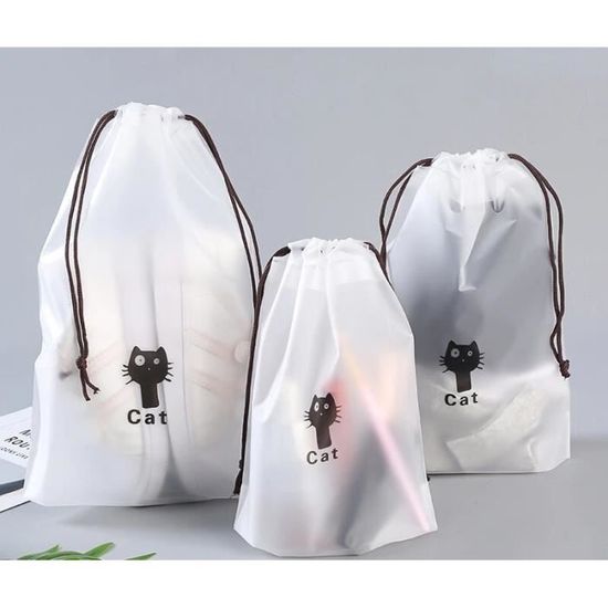 UTXN Lot De 6 Petites Trousses Maquillage Transparentes – Gris Nylon Maille – Sacs Rangement Voyage & Beauté 18.5×14×10.5 Cm