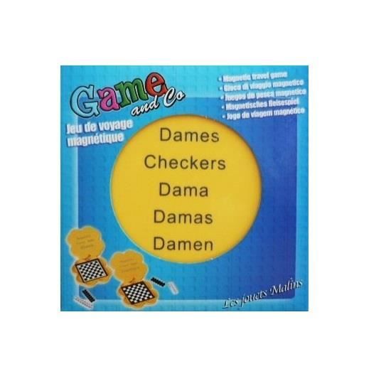 Backgammon de voyage magnétique (6530) au meilleur prix sur