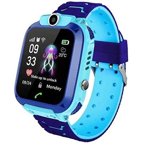 Hangang Montre Intelligente Enfants LBS Tracker Smartwatch Etanche IP67 Montre Connectee Enfant avec SOS Re746 Cdiscount Telephonie