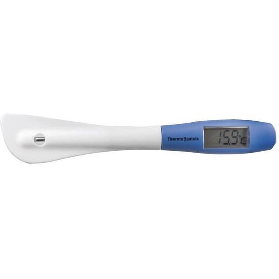 Spatule Silicone Avec Thermomètre Intégré - 2 En 1 Pour Cuisine, Confiserie | -50°C à 300°C - 7