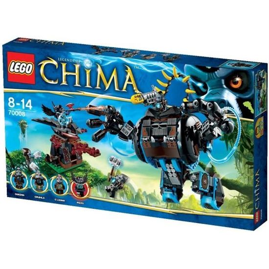 Jeu de construction LEGO Chima - L'ultra Robot de Gorzan