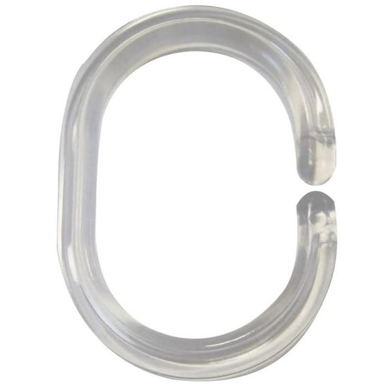 RIDDER Anneaux de rideau de douche Transparent 49300 421541 - Cdiscount ...