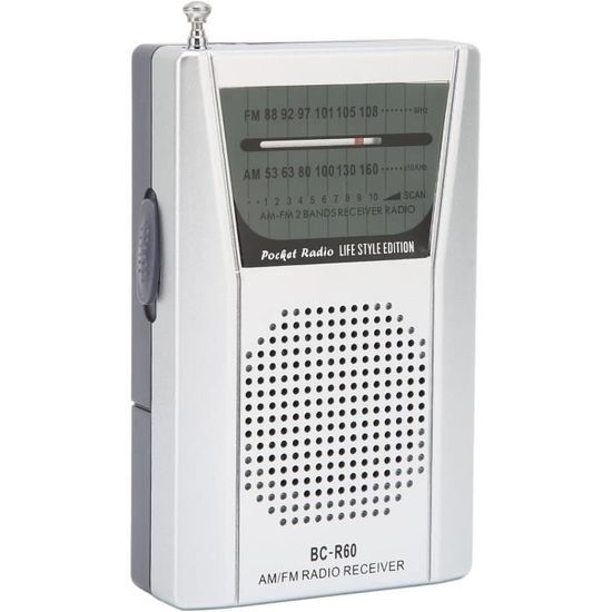 Midland ER200 Radio D’Emergenza AM/FM, Power Bank 2200mAh E Torcia LED – Ricarica A Manovella, Solare E USB Per Campeggio E Outdoor
