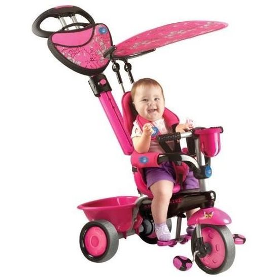 Tricycle evolutif smart trike rose