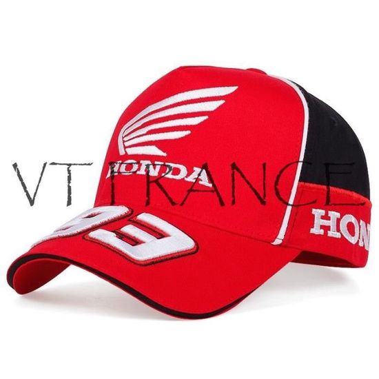 Casquette Moto GP Marc Marquez 93, Couleur: Rouge Red 2